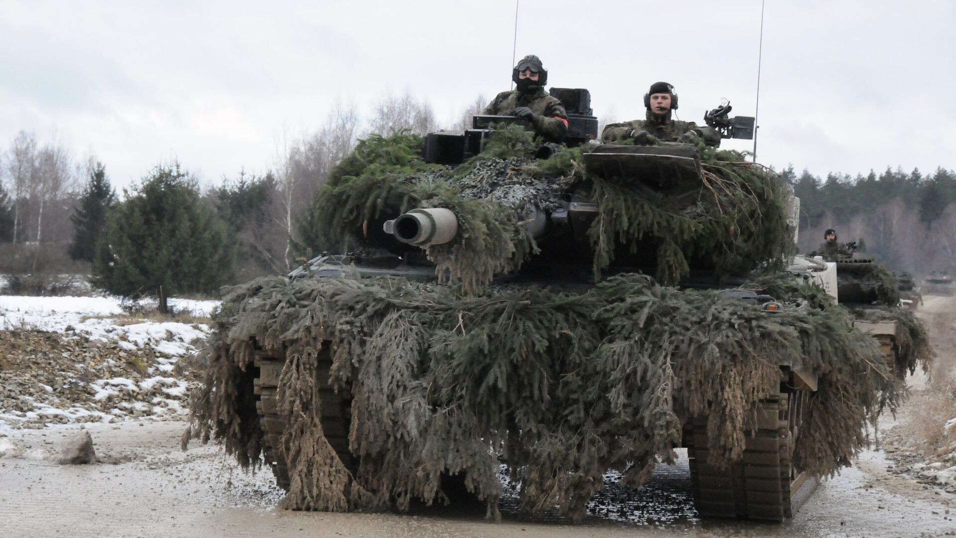 Танк Leopard 2 - РИА Новости, 1920, 28.01.2023