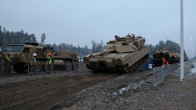 Американский танк M1 Abrams. Архивное фото