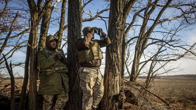 Украинские военнослужащие