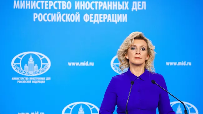 Официальный представитель Министерства иностранных дел РФ Мария Захарова. Архивное фото