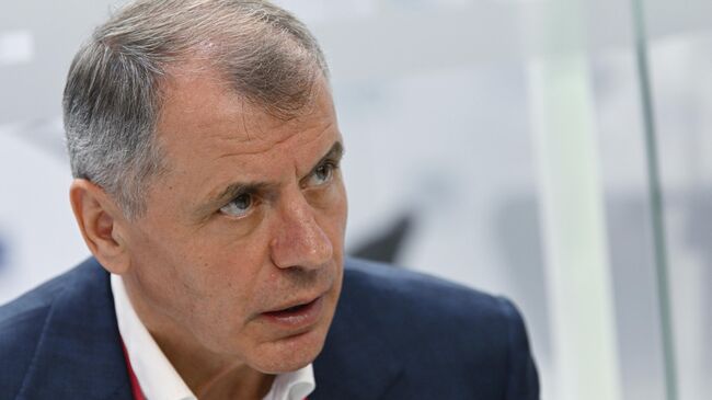 Спикер парламента республики Крым Владимир Константинов