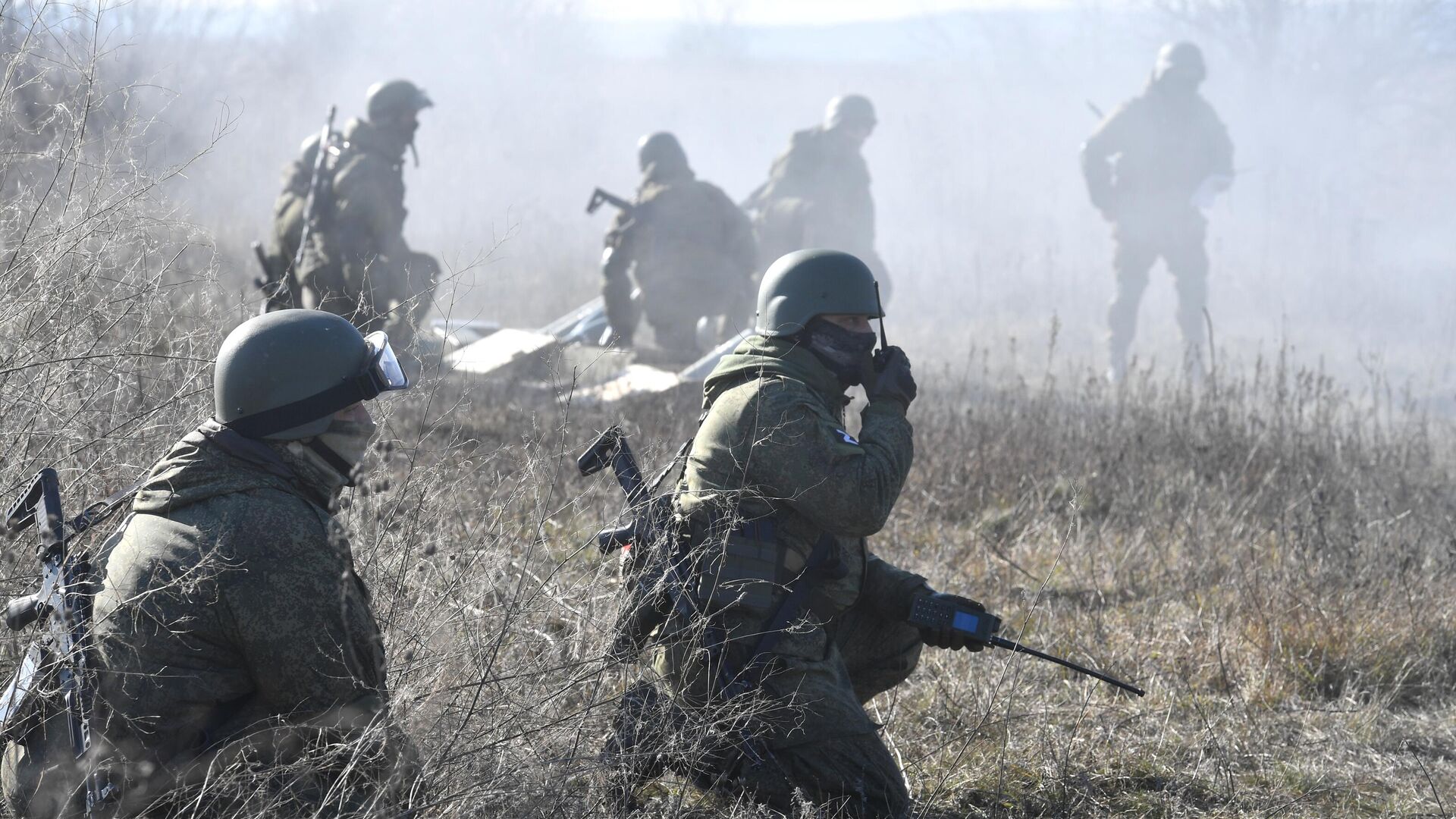 Российские военнослужащие в зоне проведения спецоперации - РИА Новости, 1920, 17.06.2023