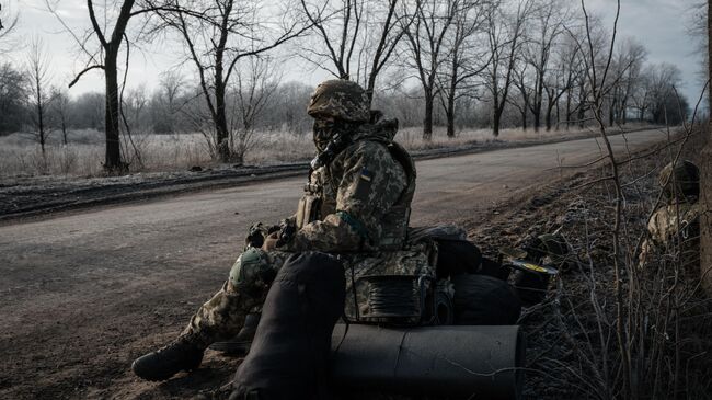 Украинский военнослужащий