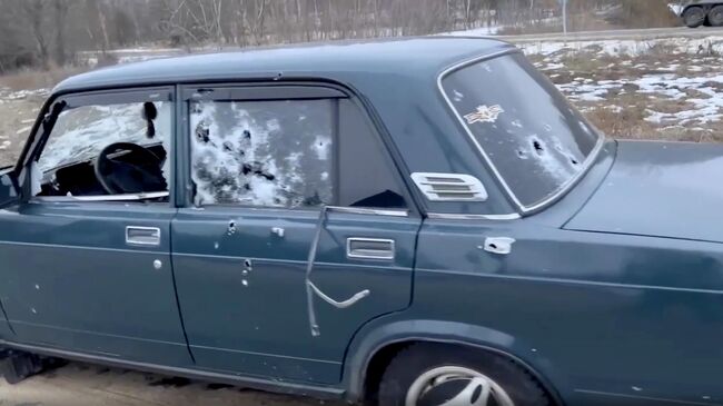 Кадр видео ФСБ РФ из Брянской области