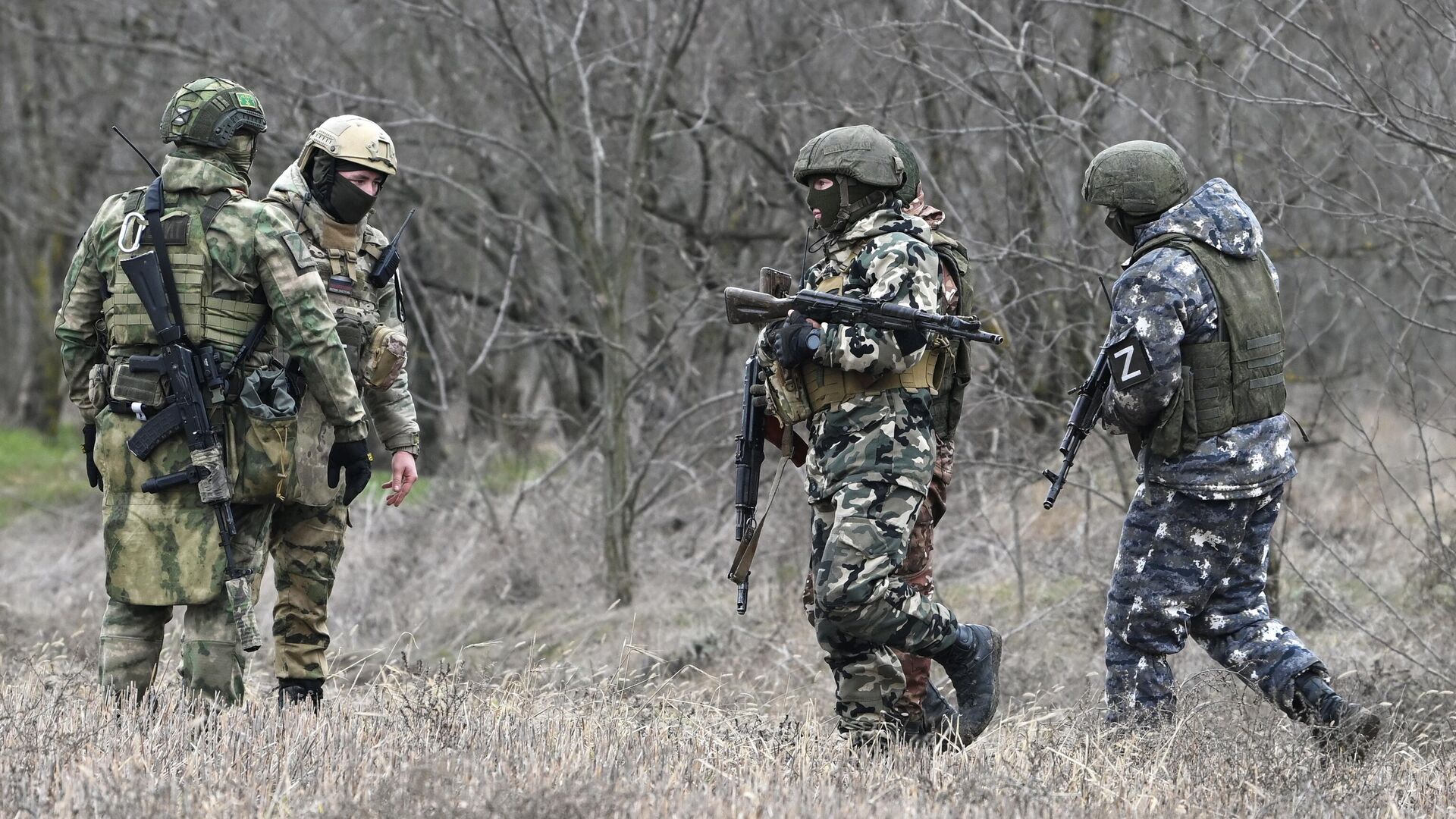 Военнослужащие вооруженных сил РФ   - РИА Новости, 1920, 16.06.2023