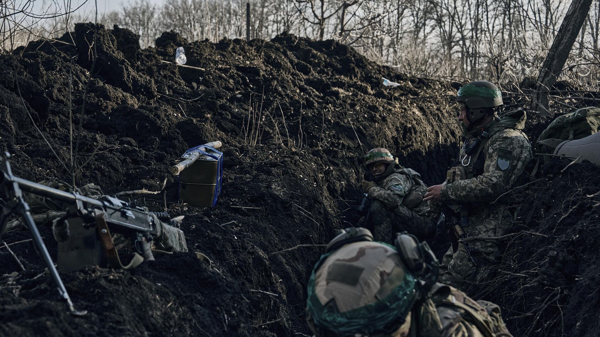 Украинские военные  - РИА Новости, 1920, 10.04.2023