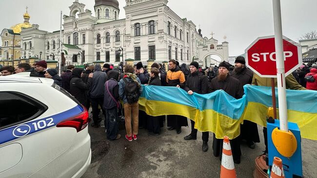 Обстановка возле Киево-Печерской лавры