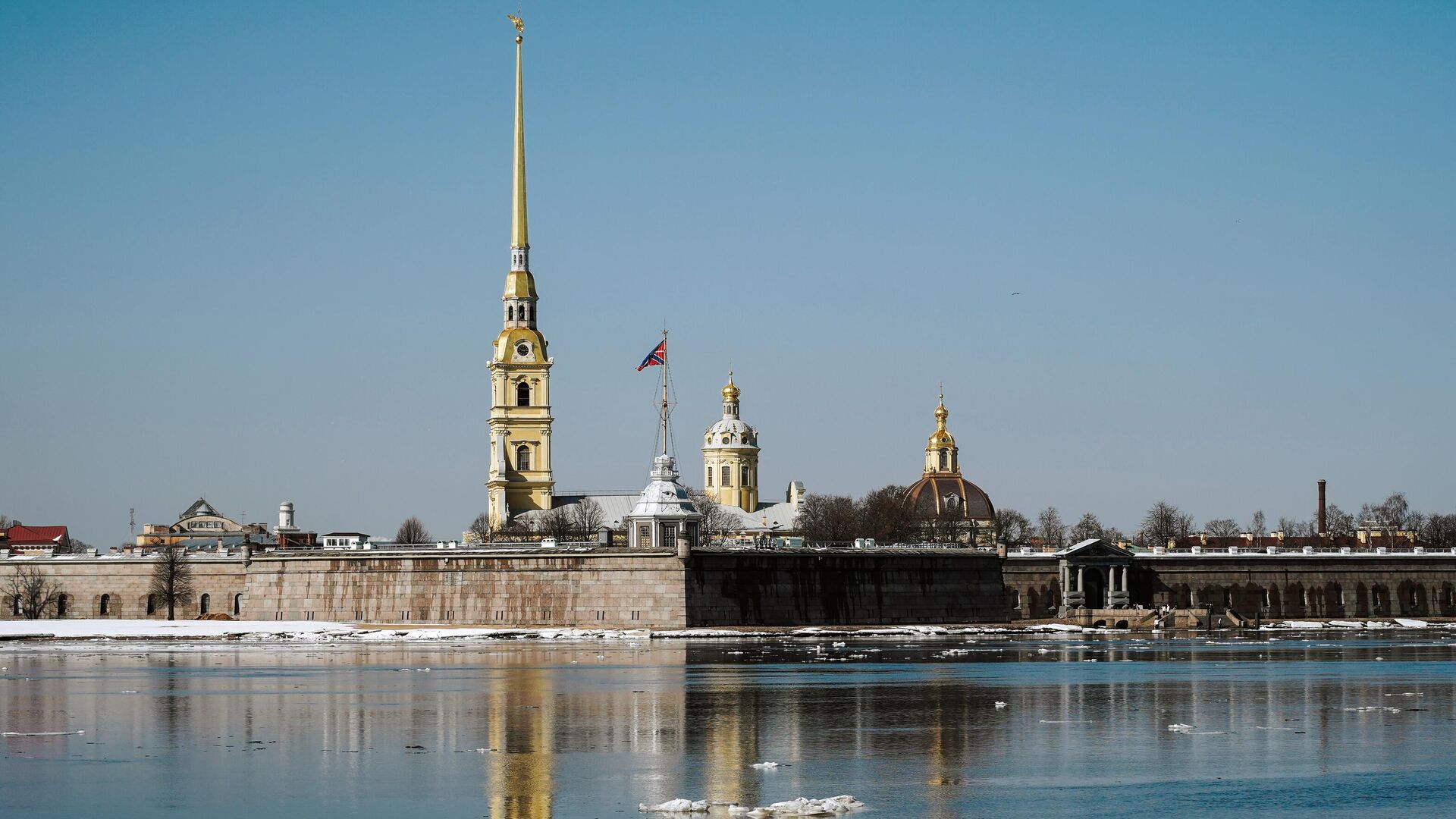 Петропавловская крепость в Санкт-Петербурге. Архивное фото - РИА Новости, 1920, 18.03.2024