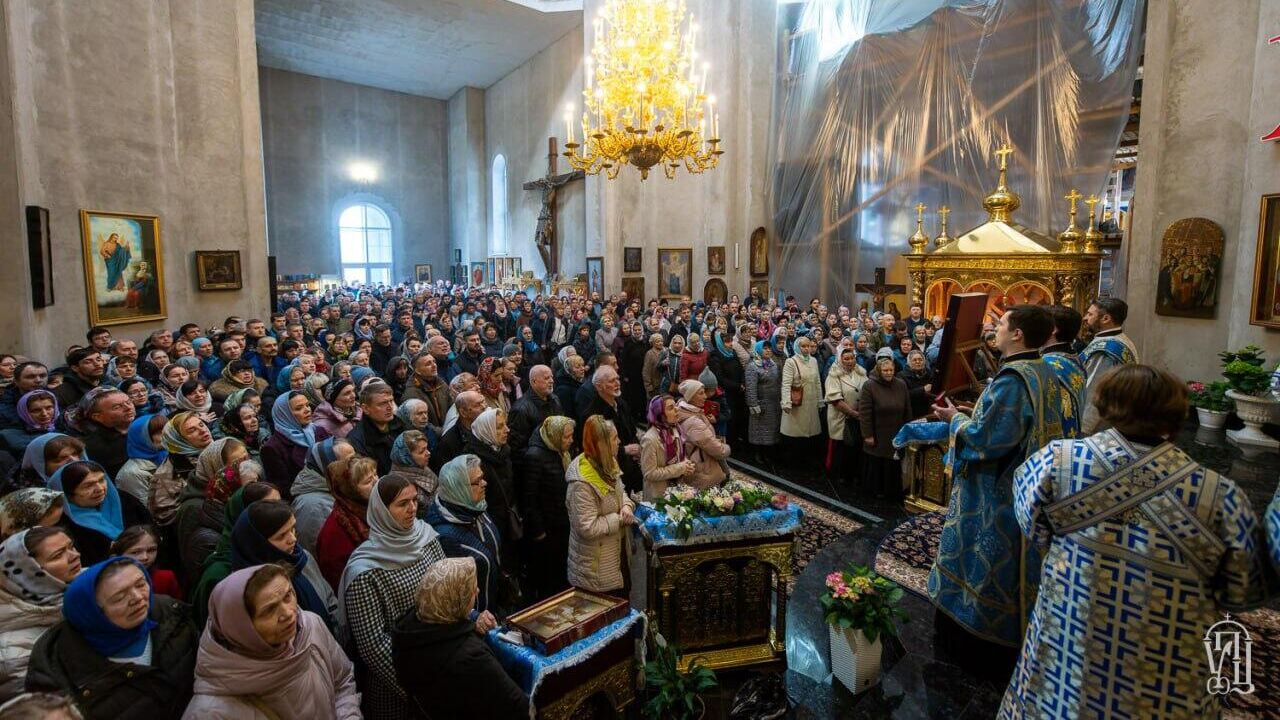 Божественная литургия в праздник Благовещения Пресвятой Богородицы в Киево-Печерской лавре - РИА Новости, 1920, 07.04.2023