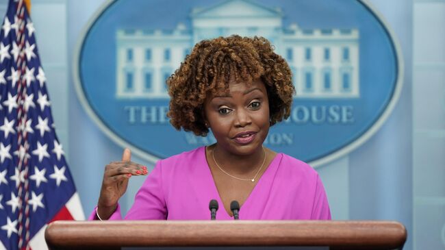 Пресс-секретарь Белого дома Карин Жан-Пьер 