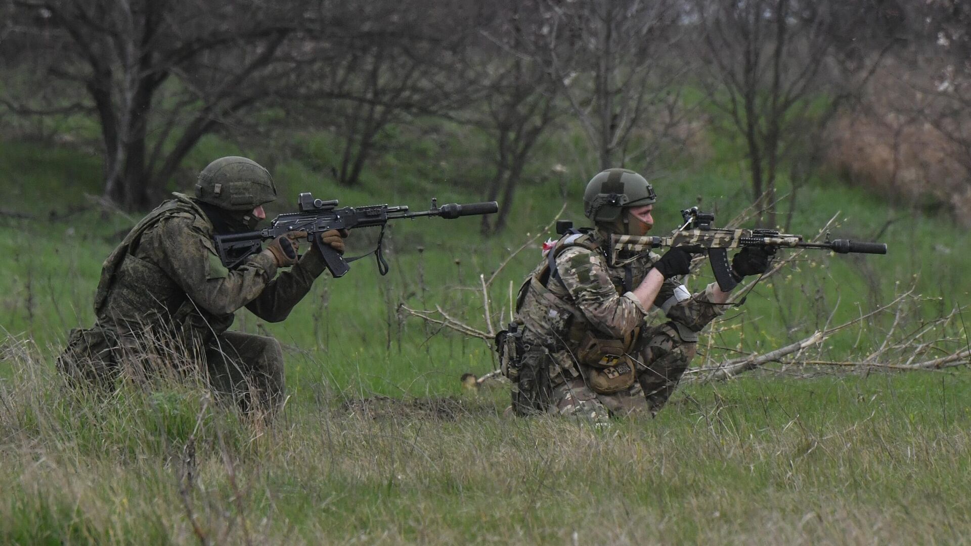 Военнослужащие подразделения ВДВ в зоне проведения СВО. Архивное фото - РИА Новости, 1920, 26.05.2023