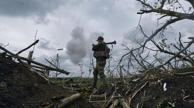 Украинский военнослужащий