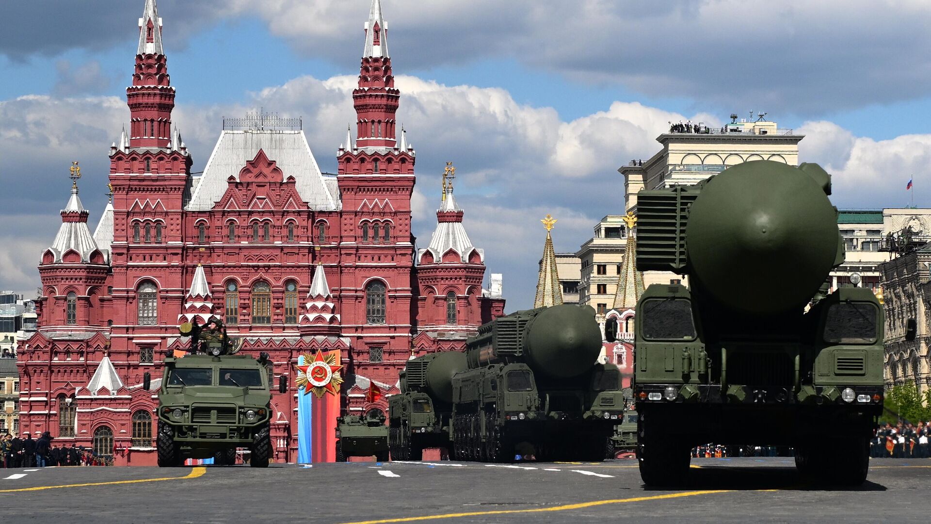 Военный парад, посвященный 78-й годовщине Победы в Великой Отечественной войне - РИА Новости, 1920, 12.05.2023