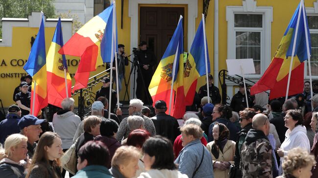 Митинг в Кишиневе. Архивное фото