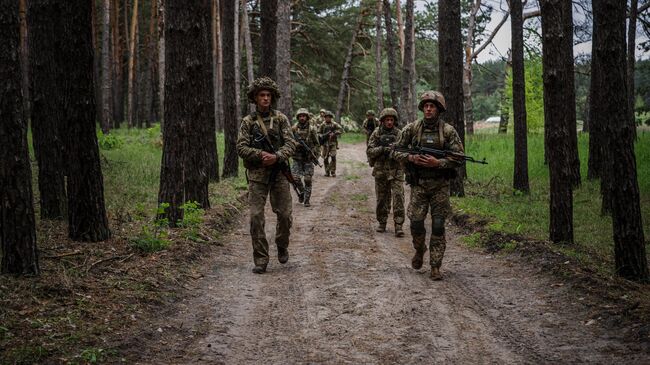 Украинские военнослужащие