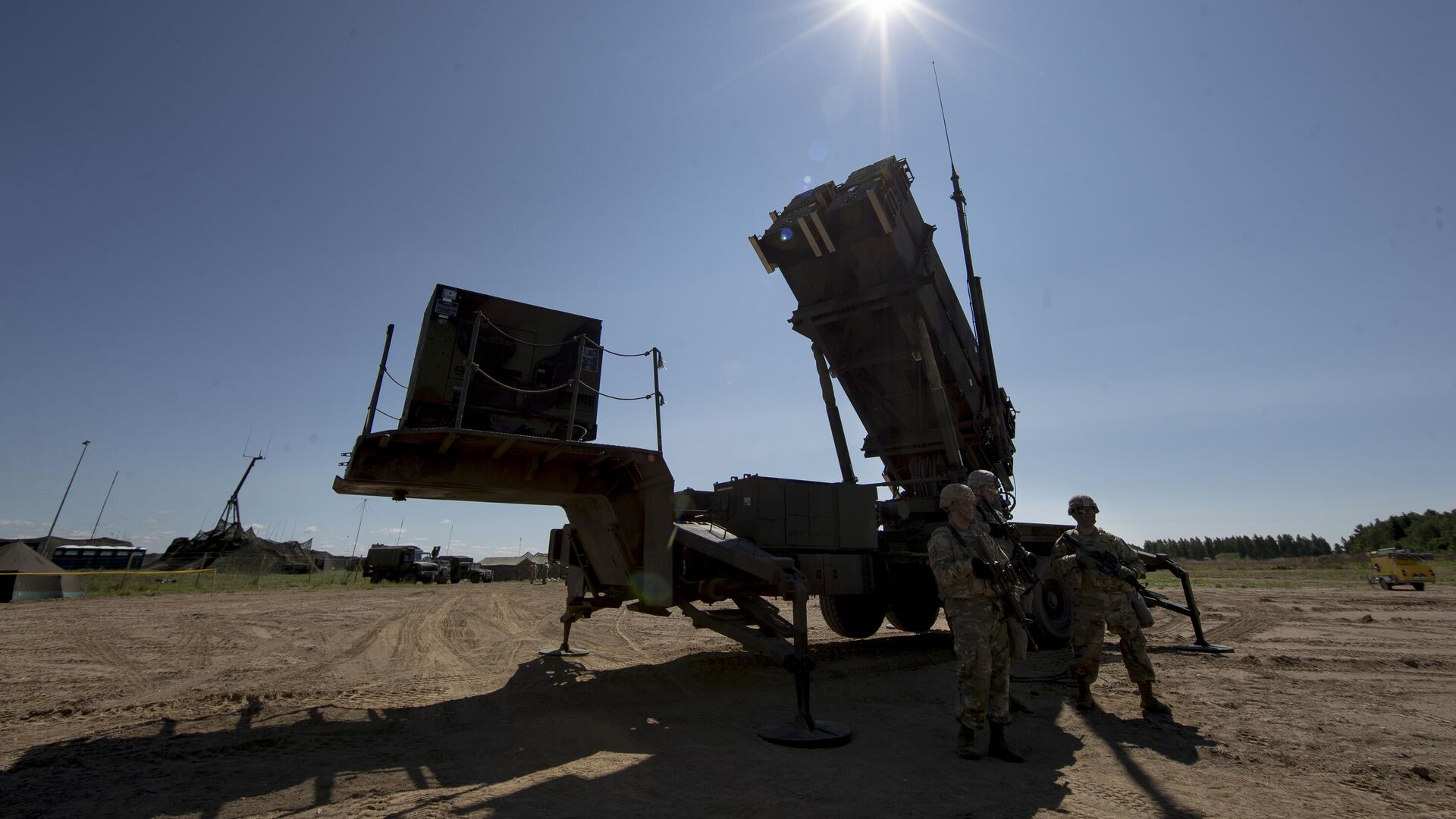 Американские военные возле зенитного ракетного комплекса Пэтриот - РИА Новости, 1920, 13.03.2024