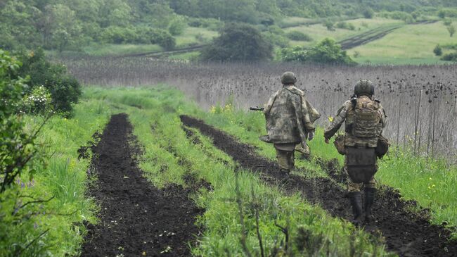  Военнослужащие ВС РФ в зоне проведения СВО