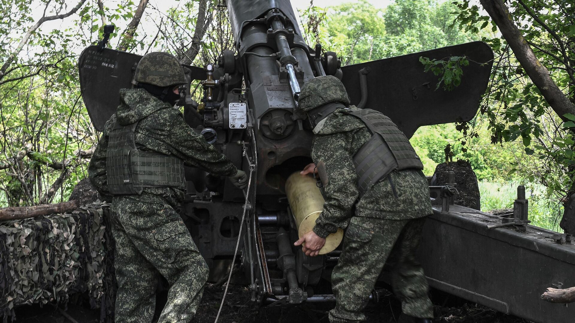 Военнослужащие ВС РФ на Запорожском направлении  - РИА Новости, 1920, 17.07.2023