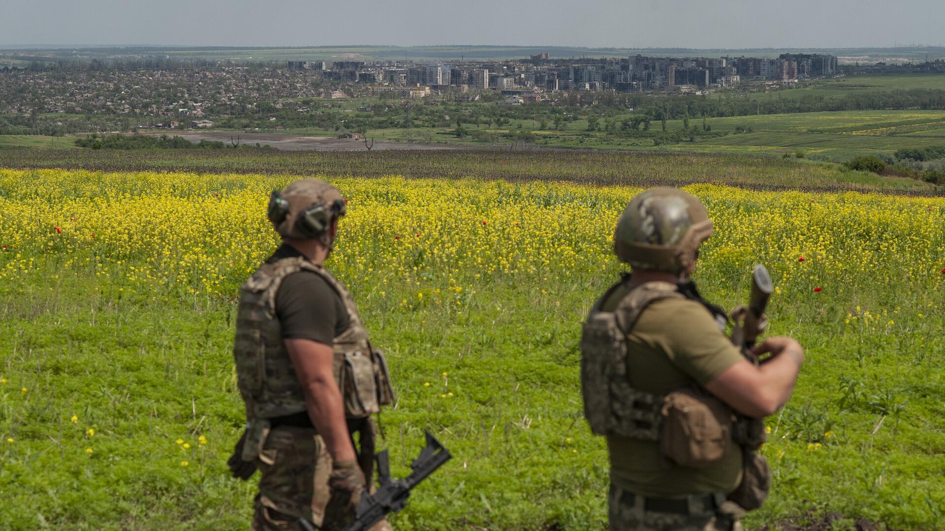 Украинские военнослужащие  - РИА Новости, 1920, 23.07.2023