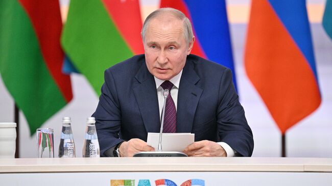 Президент РФ Владимир Путин