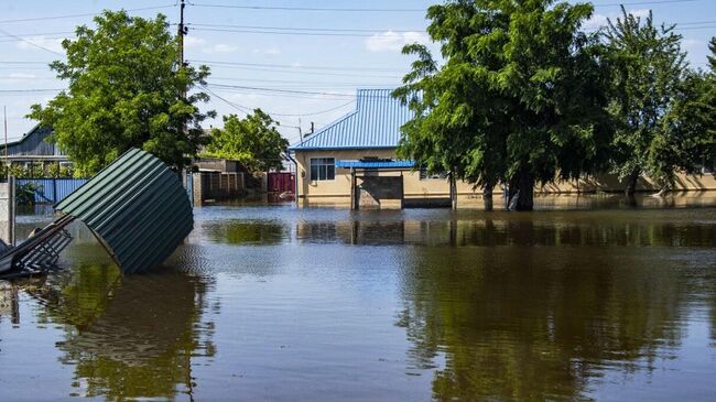 Затопленное село Корсунка Херсонской области. Архивное фото