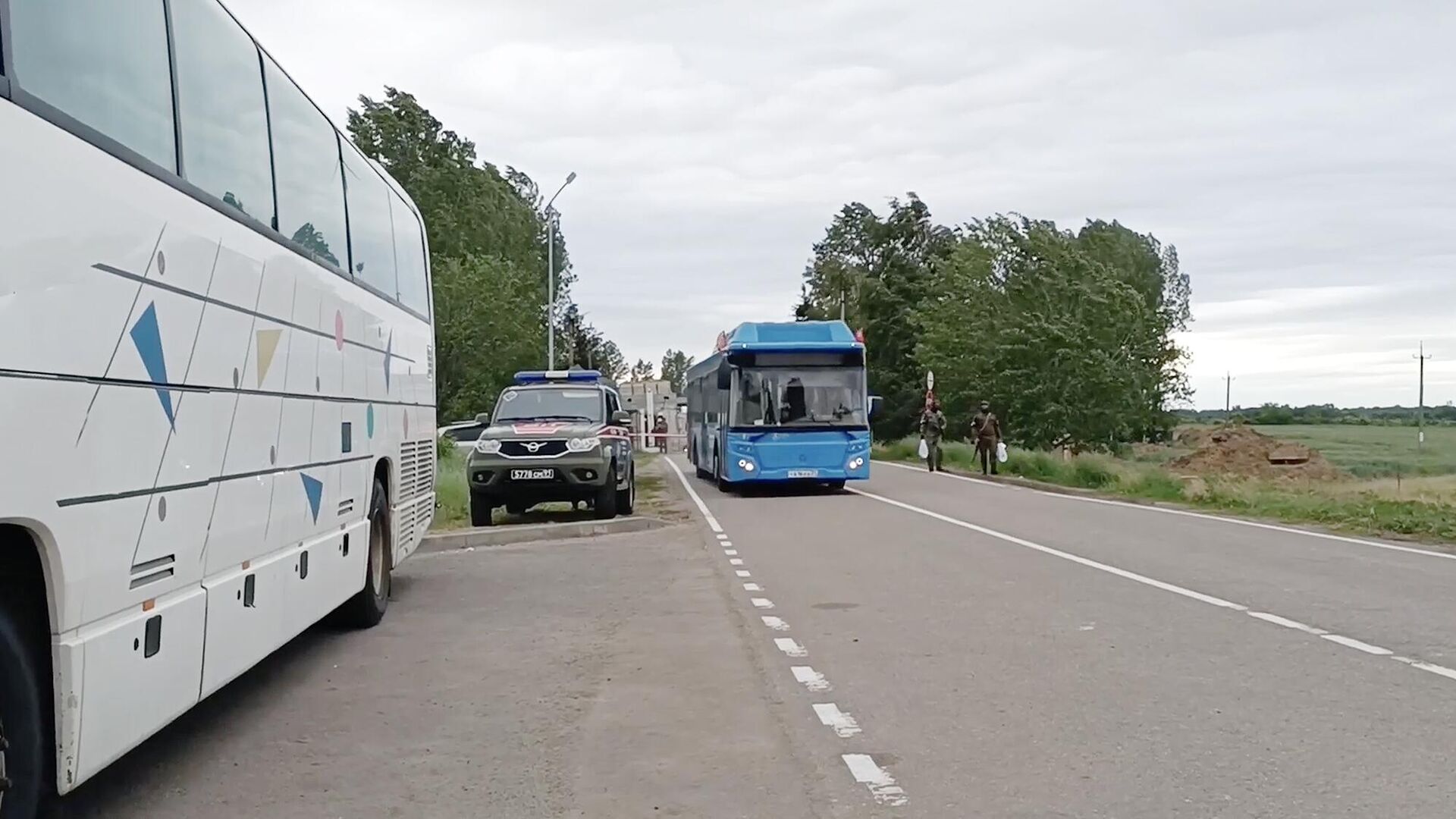 Возвращение из украинского плена российских военнослужащих. Архивное фото - РИА Новости, 1920, 31.05.2024