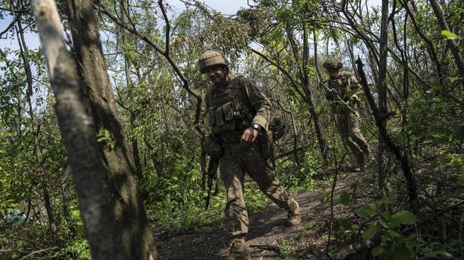 Украинские военнослужащие