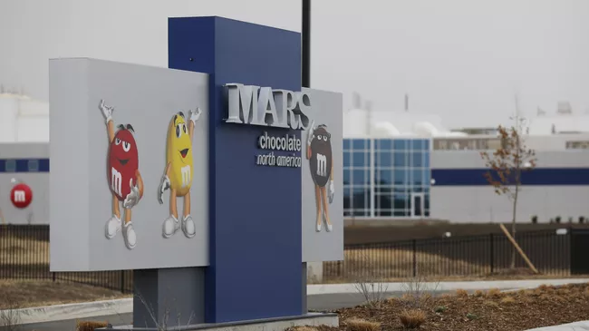 Шоколадная фабрика компании Mars Inc.