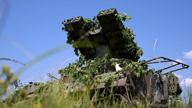 Зенитный ракетный комплекс Стрела-10 в зоне СВО