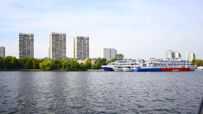 Химкинское водохранилище.