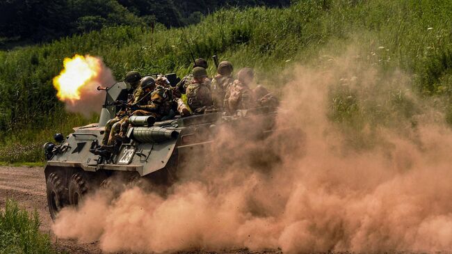 Российские военнослужащие. Архивное фото