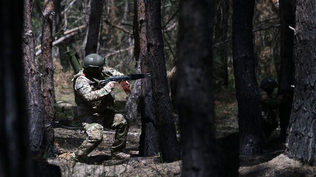 Военнослужащий ВС РФ в зоне СВО