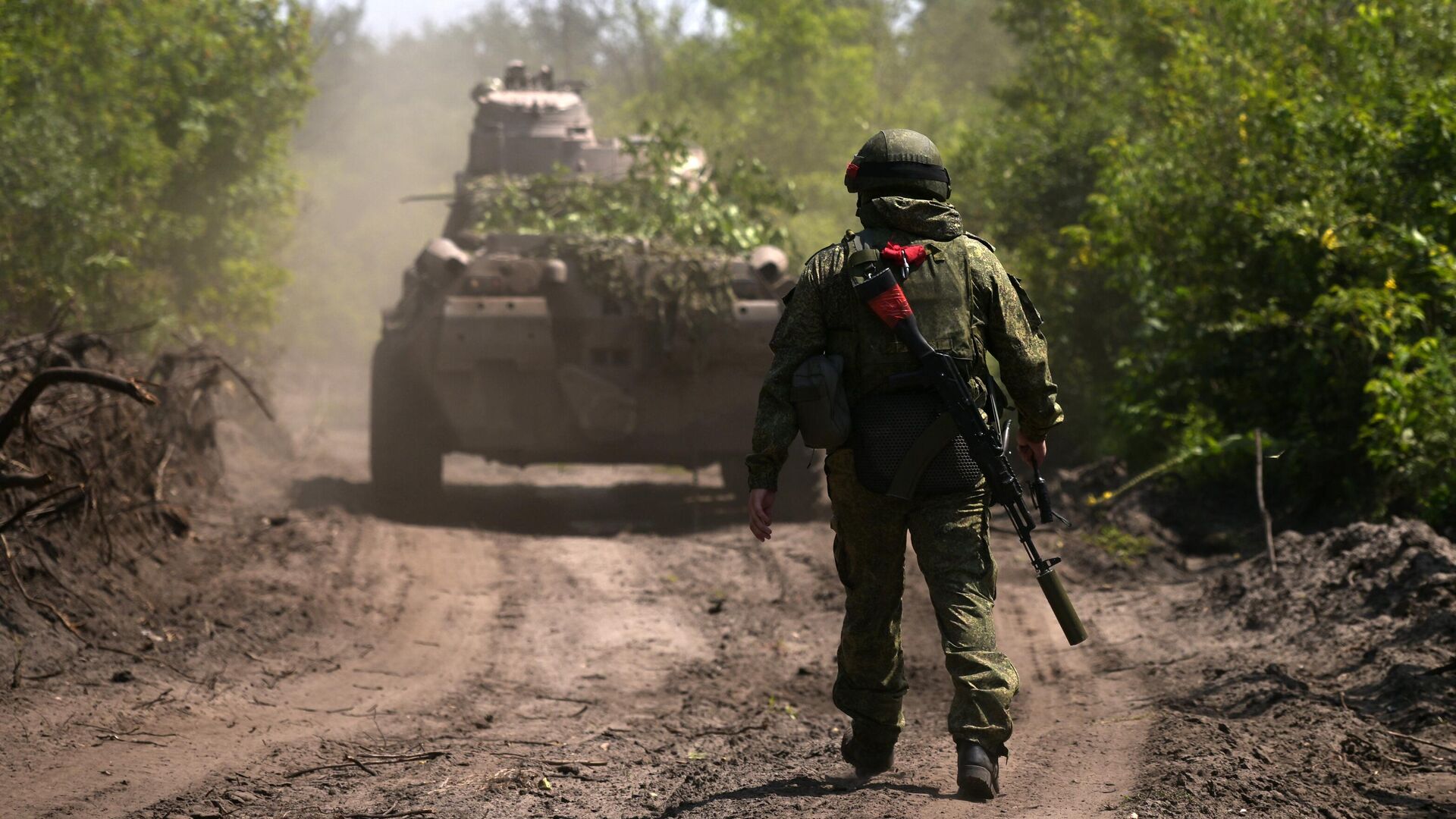 Российские военнослужащие в зоне проведения спецоперации - РИА Новости, 1920, 25.09.2023