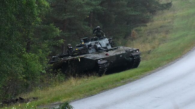 Шведская боевая машина пехоты CV90