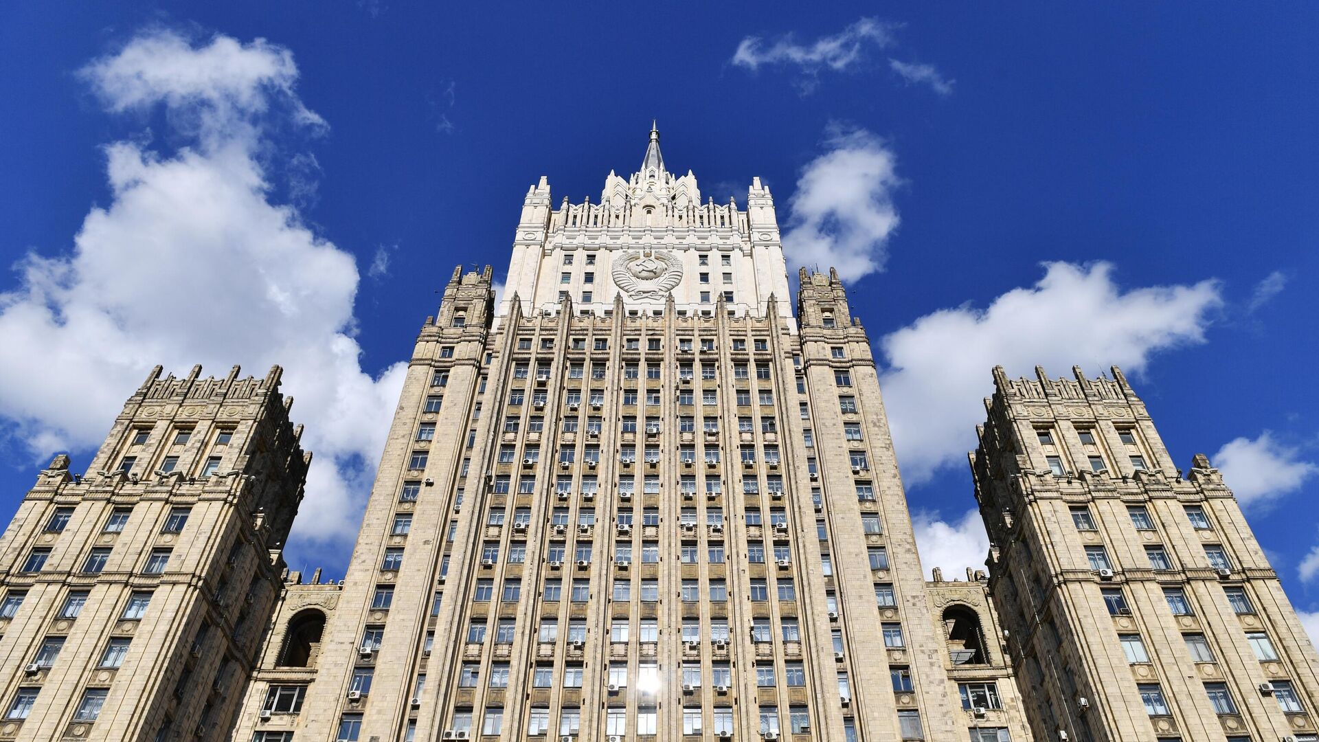 Здание Министерства иностранных дел РФ в Москве. Архивное фото - РИА Новости, 1920, 06.03.2024