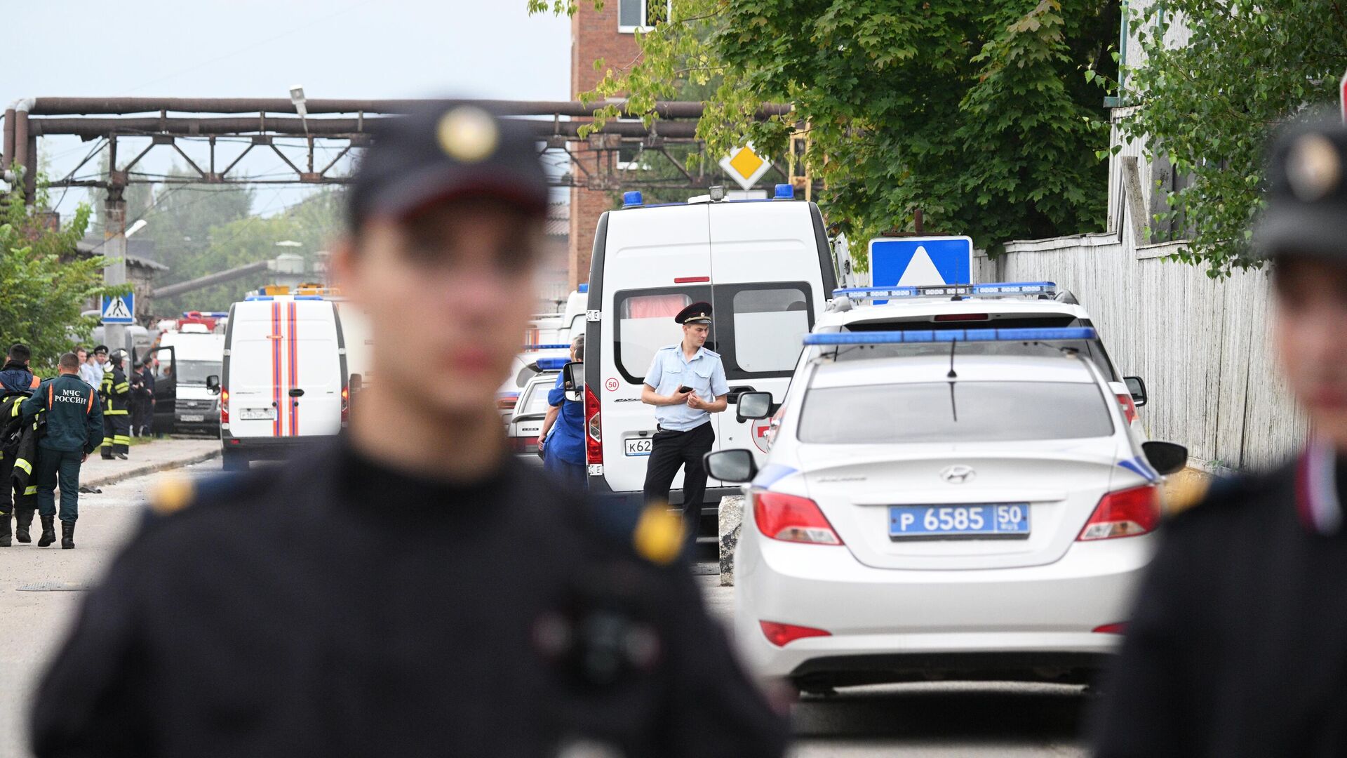 Взрыв на территории Загорского оптико-механического завода в Сергиевом Посаде - РИА Новости, 1920, 09.08.2023