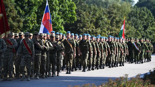 Военнослужащие десантных войск ВС России. Архивное фото