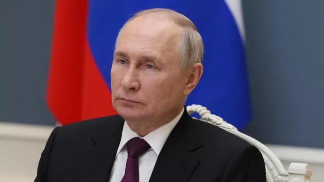 Президент РФ Владимир  Путин