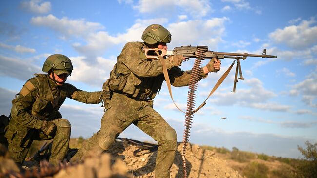 Российские военные в зоне спецоперации. Архивное фото