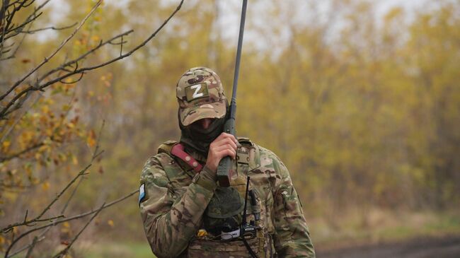 Артиллерист ВС РФ в зоне СВО