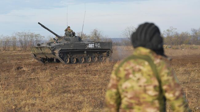 БМП-3 в Запорожской области 