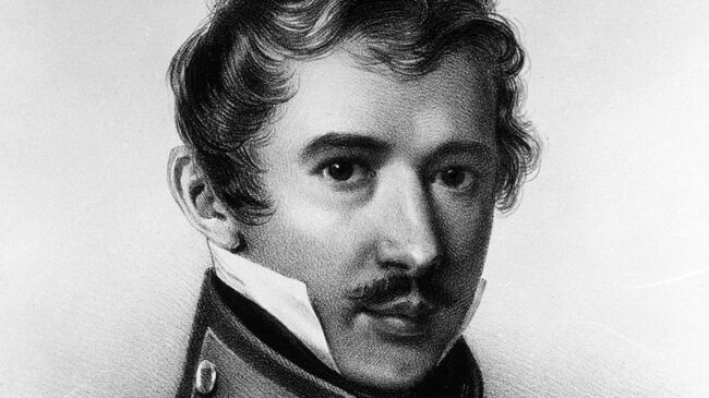 Декабрист М.С. Лунин, 1822 год.