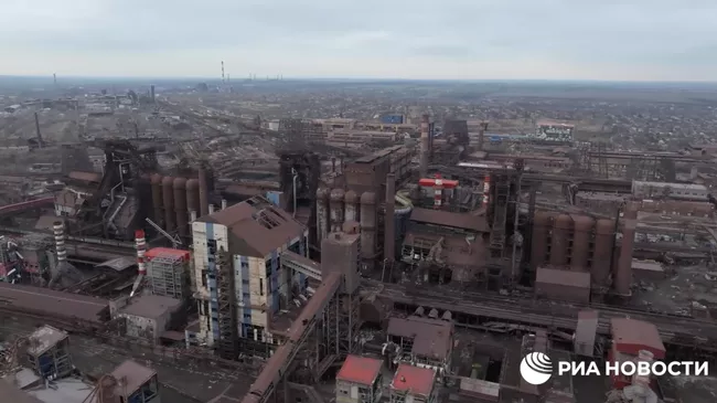 Металлургический комбинат имени Ильича в Мариуполе. Архивное фото