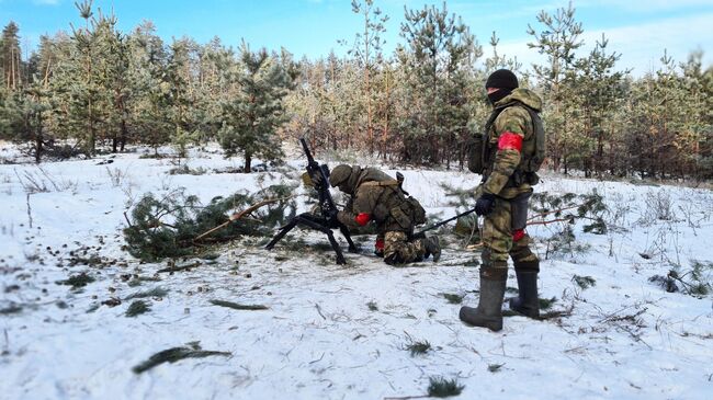 Разведчики ВС РФ в зоне спецоперации