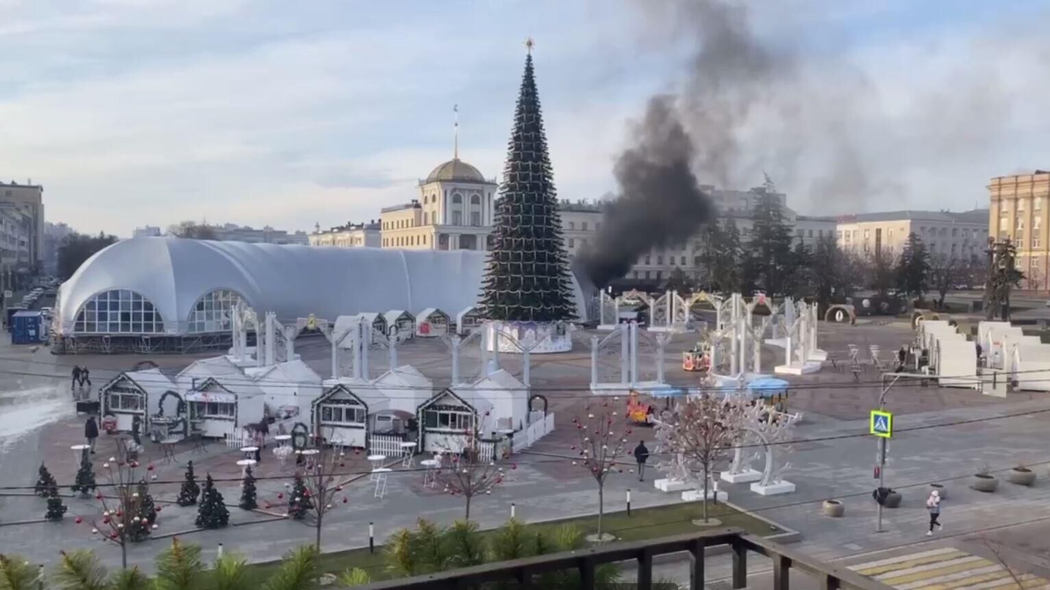 Последствия обстрела Белгорода со стороны ВСУ - РИА Новости, 1920, 30.12.2023