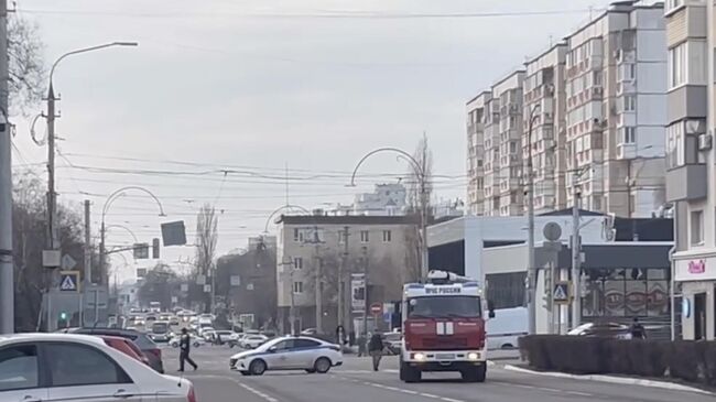 Последствия удара ВСУ по центру Белгорода