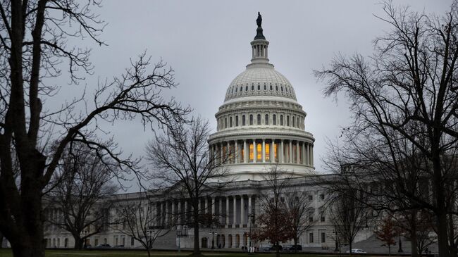 Здание Капитолия в Вашингтоне, США