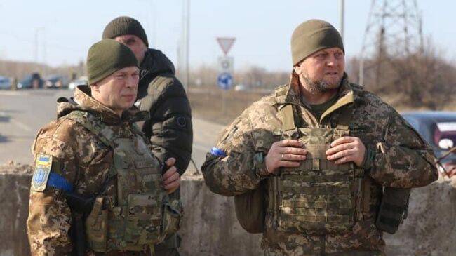 Александр Сырский и Валерий Залужный