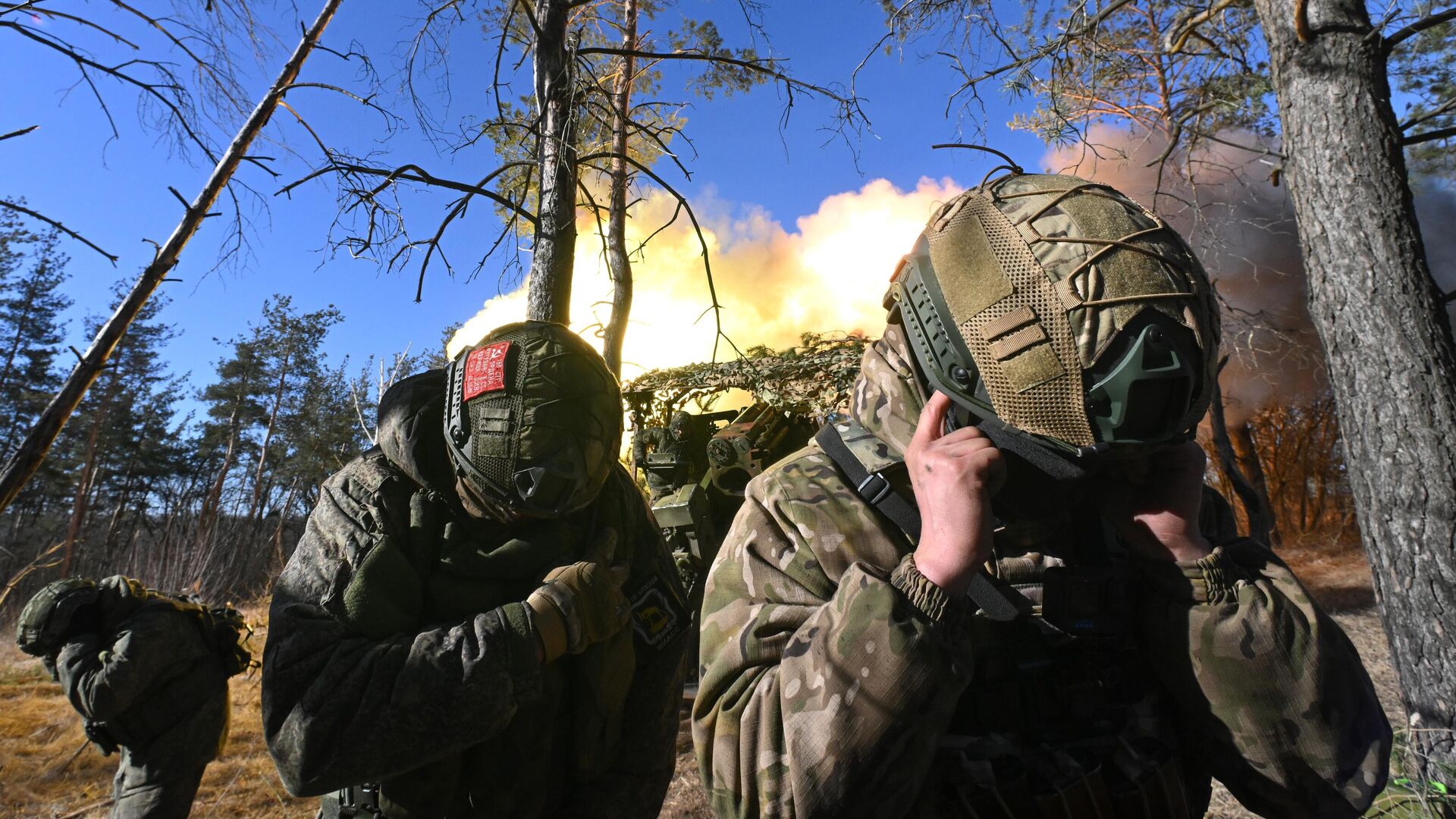 Российские военнослужащие на Авдеевском направлении спецоперации - РИА Новости, 1920, 18.03.2024