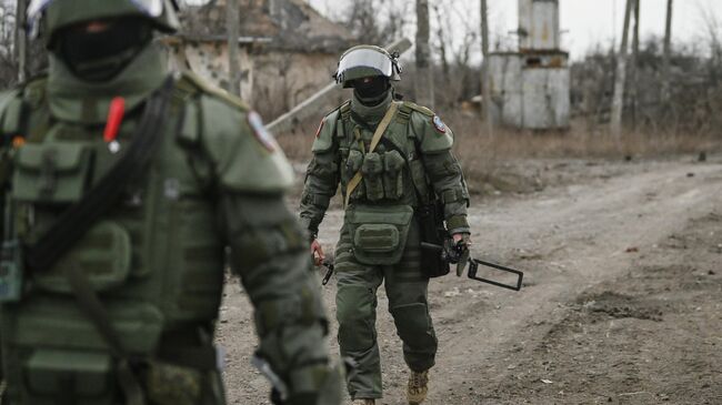 Российские военнослужащие. Архивное фото